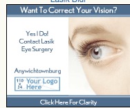 These ads for lasik surgery area all in AdReady's library. Can you guess which one has the highest click-through rate?