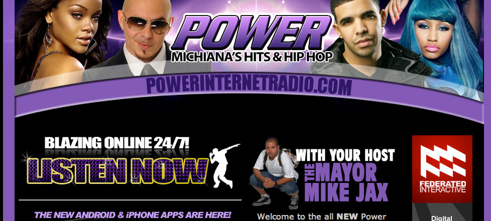 "Power" replaced a defunct terrestial hip hop station with a popular internet-only brand. 